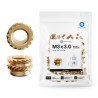 Heat-Set Threaded Insert M3x3mm (Brass)
