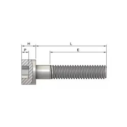 DIN 912 M3x50mm (A4-70)