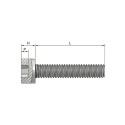 DIN 912 M3x6mm (12.9)