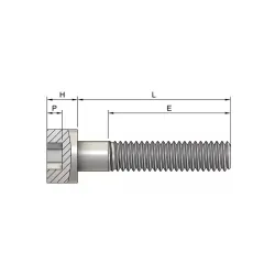 DIN 912 M5x30mm A4-70 roostevaba kruvi | POLT24
